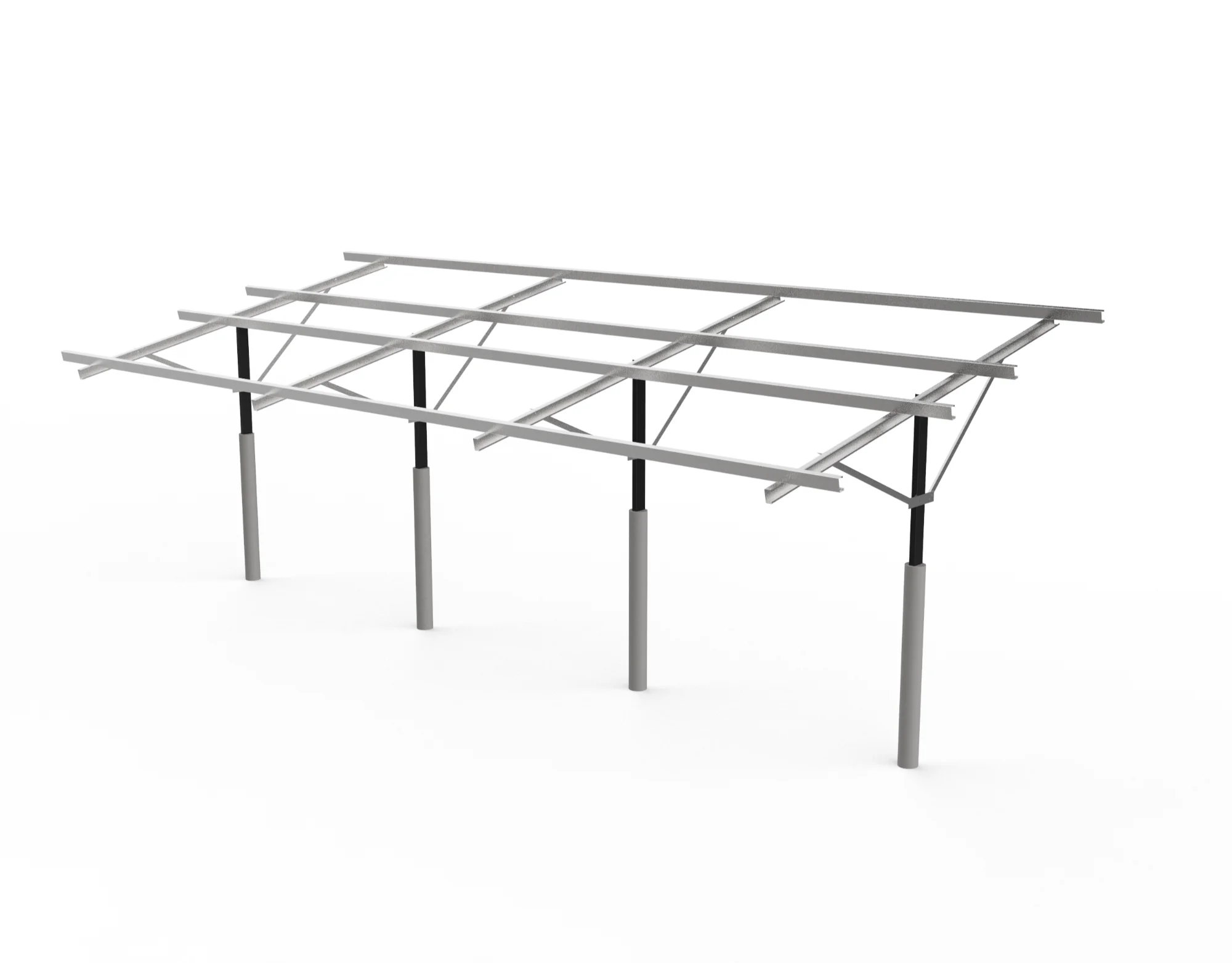 Ground-Mounted Racks System Ground-Mounted Racks System