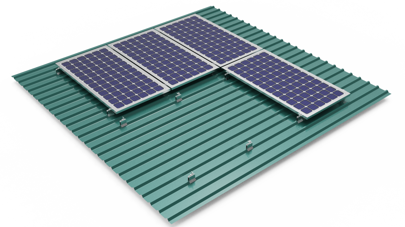 Solar Mounting Systems on Trapezoidal Roofs  