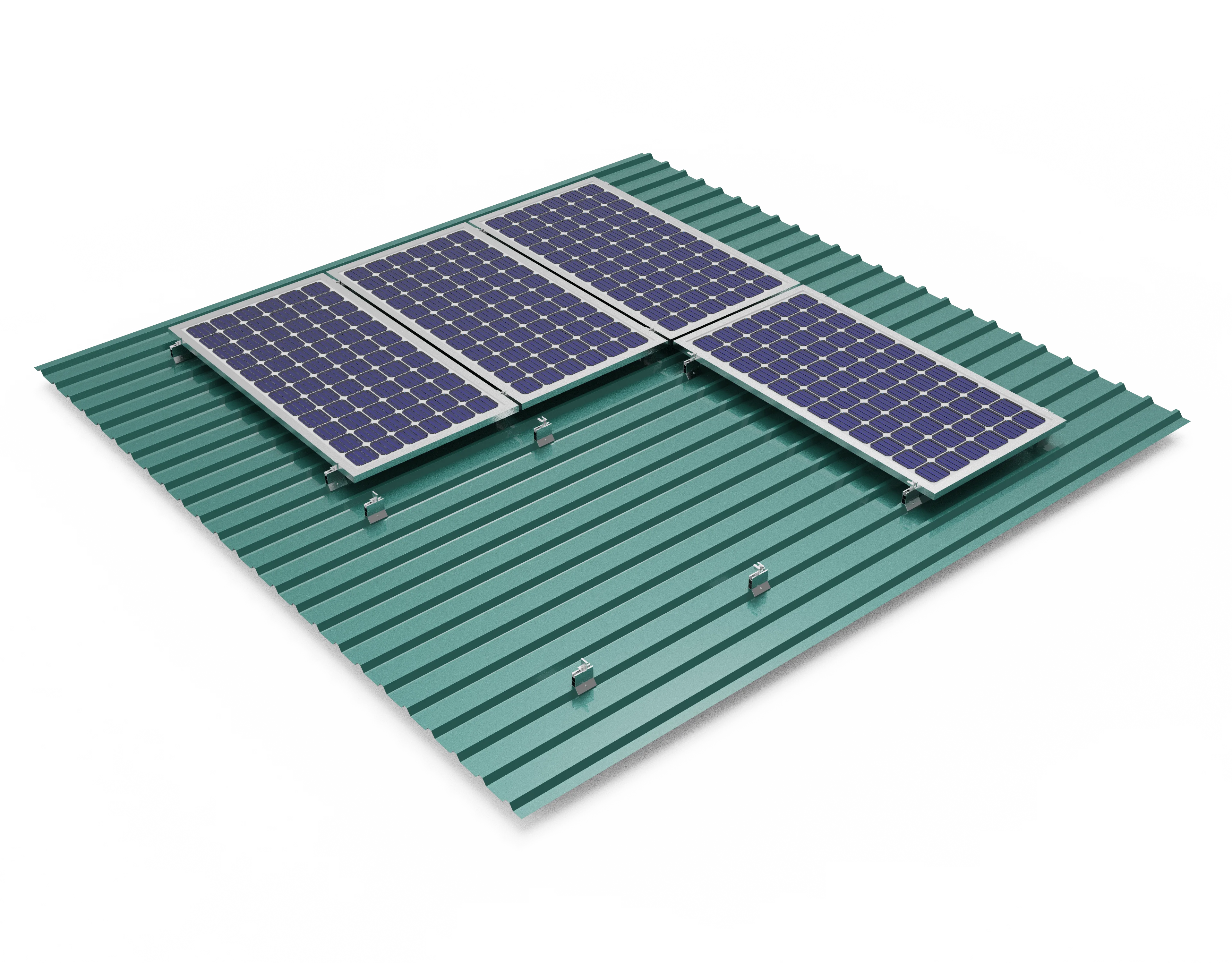 Solar Mounting Systems on Trapezoidal Roofs  