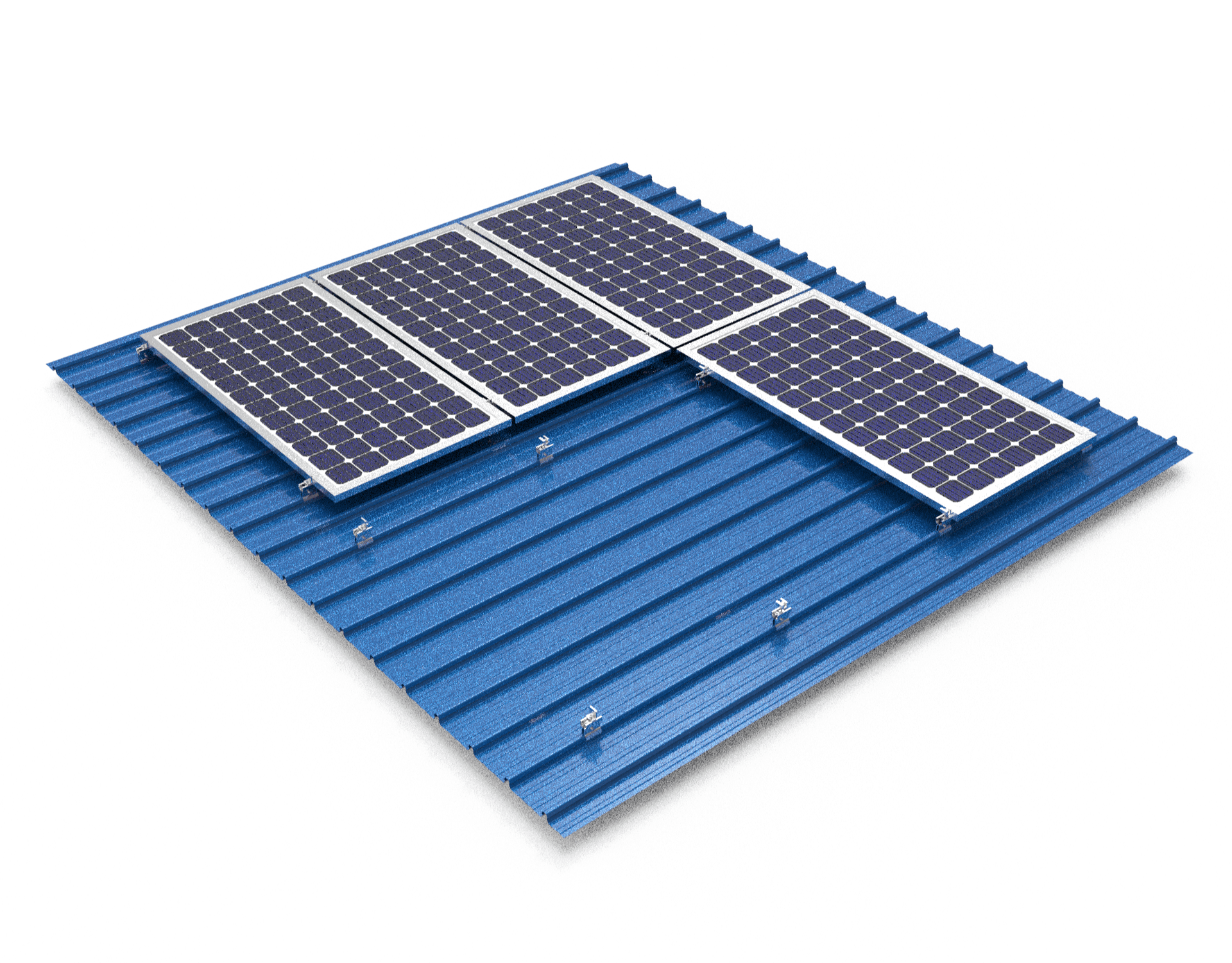 Solar Mounting System on Standing Seam Roofs